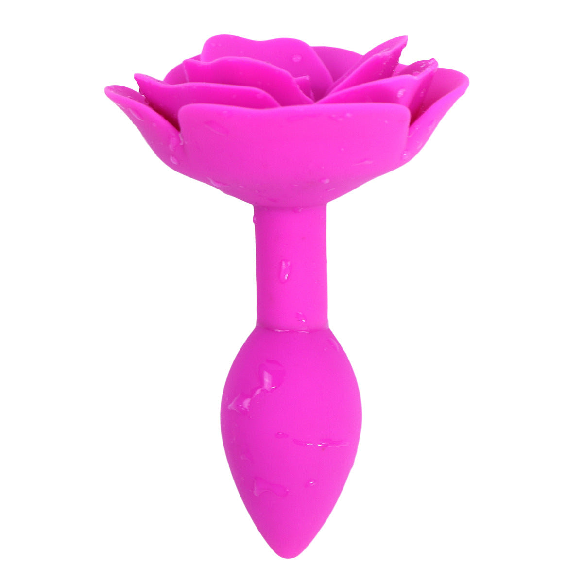 Rose Pink Butt Plug Cone Butt Plug-Uxolclub