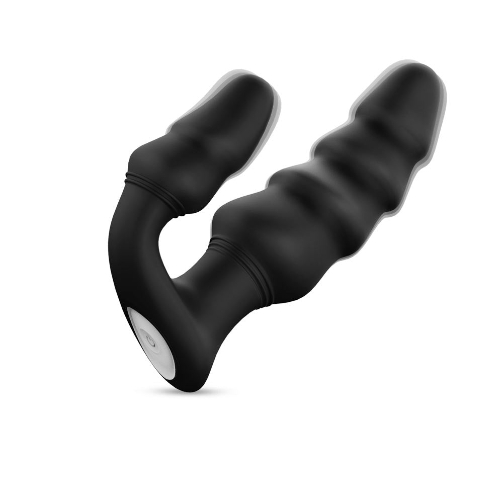 9 Frequency Silicone Vibrating Posterior Anal Plug-Uxolclub