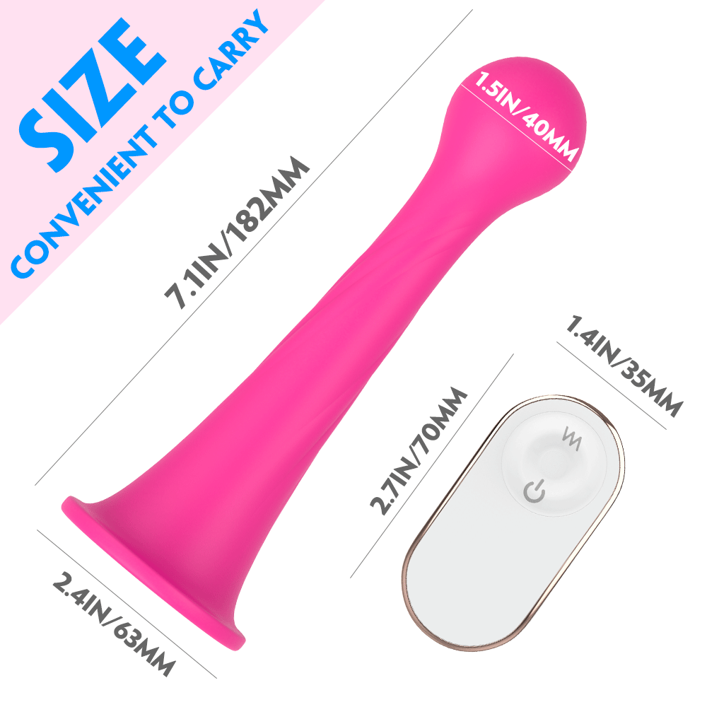 G-Spot Vibrating 9-Frequency Anal Toy-Uxolclub
