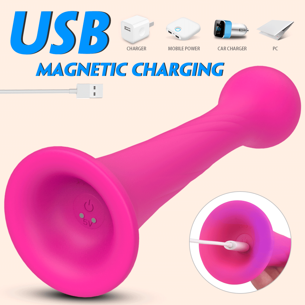 G-Spot Vibrating 9-Frequency Anal Toy-Uxolclub