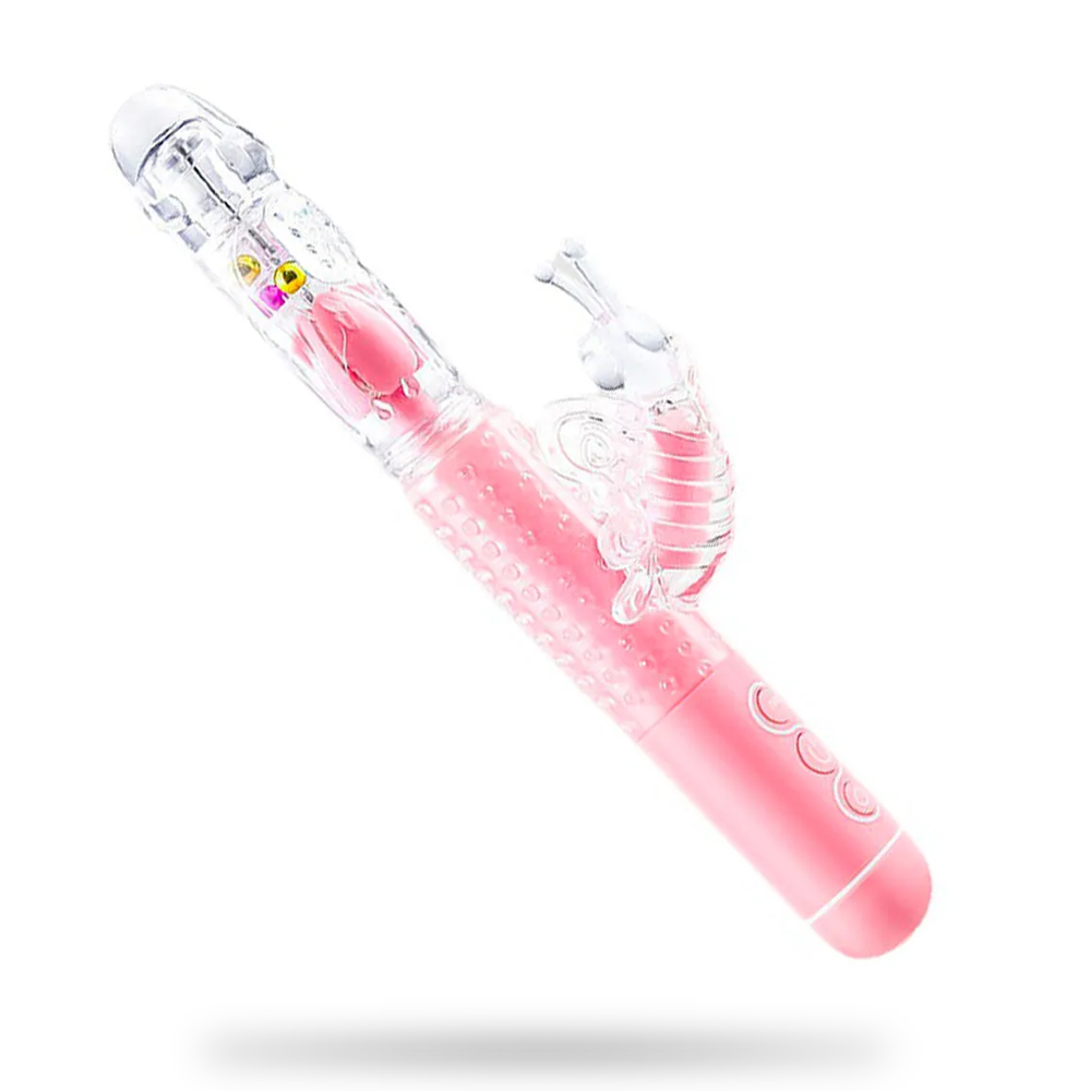 12-Frequency vibration 360-degree rotating massage ball stick