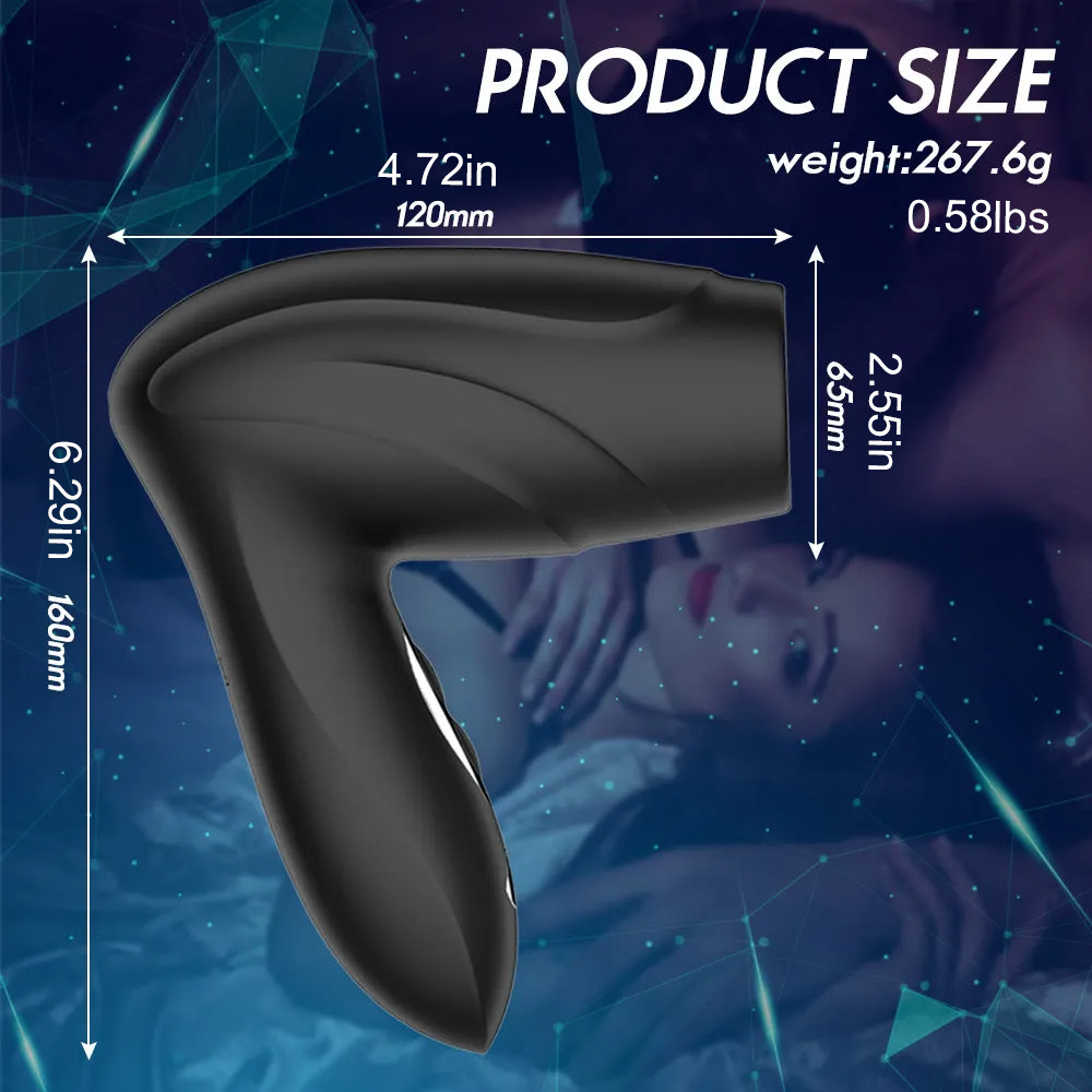 Hair Dryer Strong Suck 10 Vibration Mode Masturbation Cup