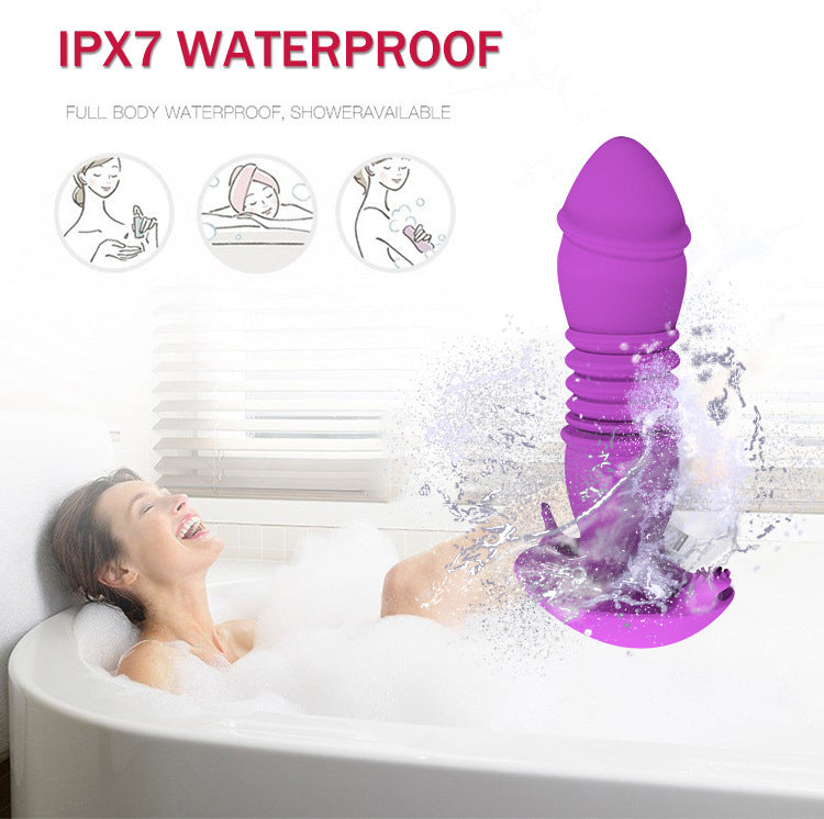 Telescopic Vibration Anal Plug-Uxolclub