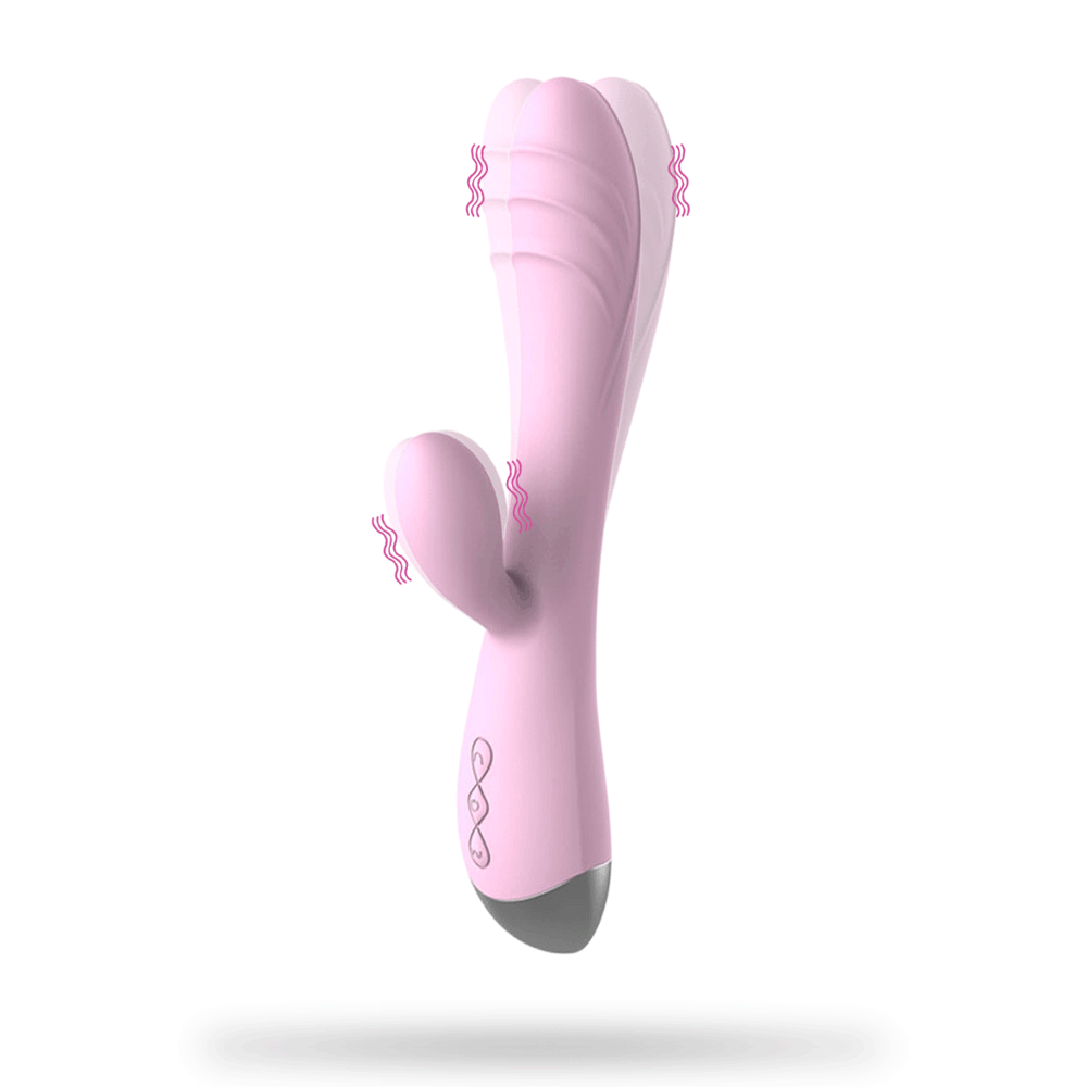 10 Frequency Pink Vibrator Female Masturbators G-spot Vibrating Dildo
