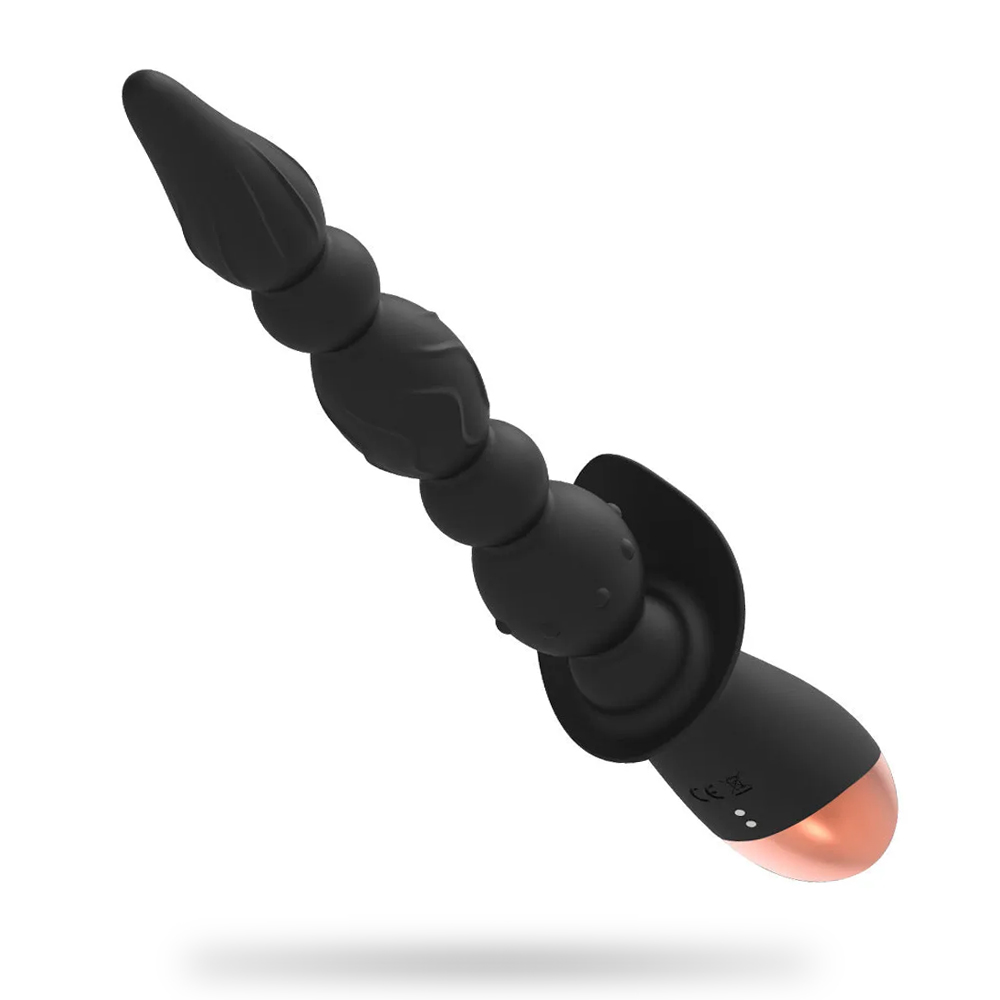 Strong Shock Lianzhu Silicone Pull Bead Back Court Anal Plug