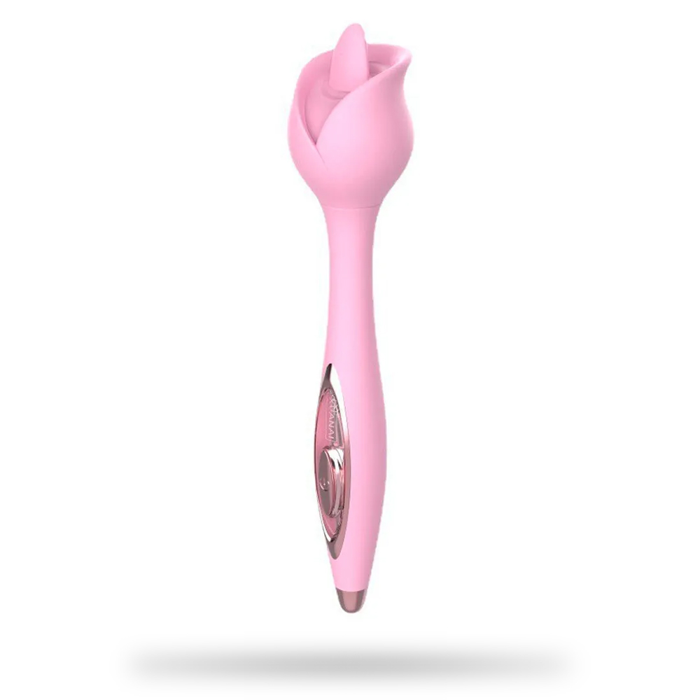 Tongue licking vibration multi-frequency stimulation second tide masturbator