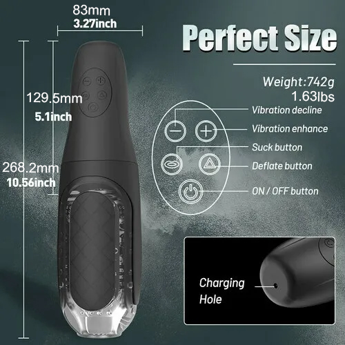 Luoge Carp Sucking Fully Automatic Deep Throat Male Masturbator