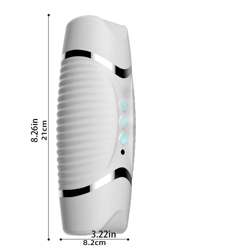 Double Head Male Masturbator Intelligent Heating Sound Blowjob Toy-Uxolclub - Best Adult Sex Toys Online Retailers