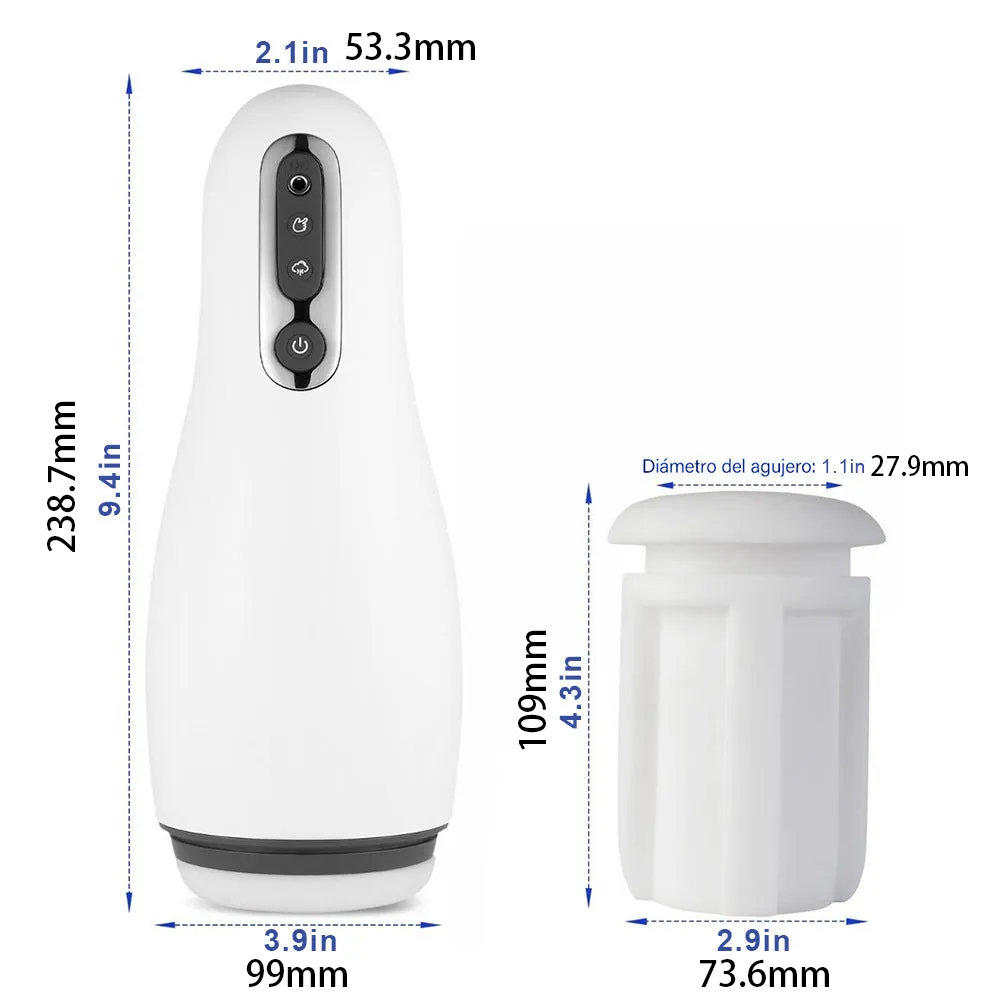 Penguin 10 Vibration 3 Sucking Automatic Masturbation Cup Telescopic Heating Glan Stimulator Sex Toy for Men-Uxolclub - Best Adult Sex Toys Online Retailers