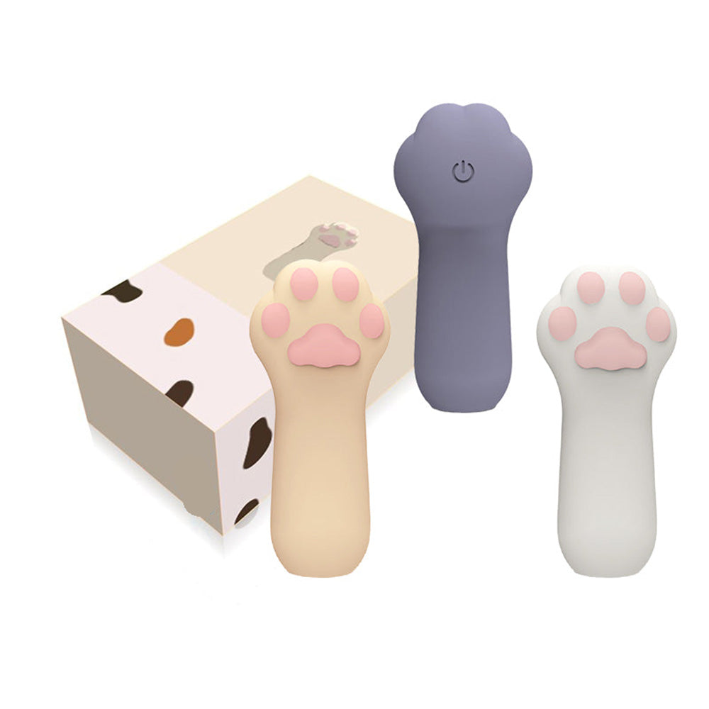 Kitten Paw Fingertip Vibrating Massage Masturbator-Uxolclub
