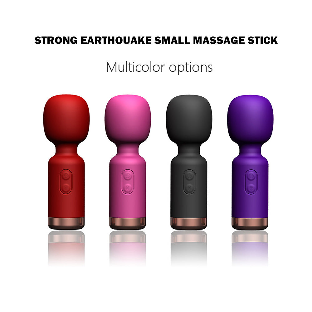 Rechargeable Mini  Stick Waterproof Silicone New Magic Wand-Uxolclub