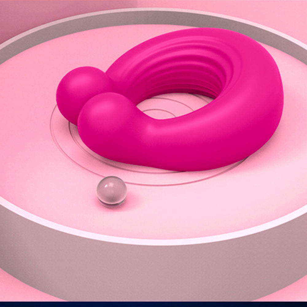 Silicone vibrating massage penis ring-Uxolclub
