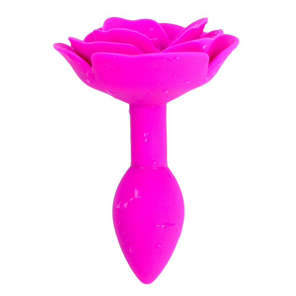 Rose Pink Butt Plug Cone Butt Plug-Uxolclub