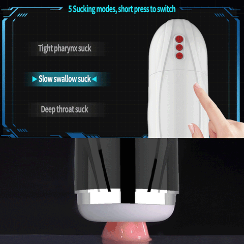 10 Frequency Vibrating Suction Masturbation Cup