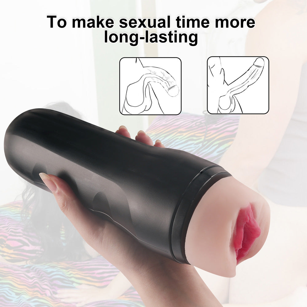 Flashlight Blowjob Simulator - Real Vagina Texture Masturbation Toy-Uxolclub