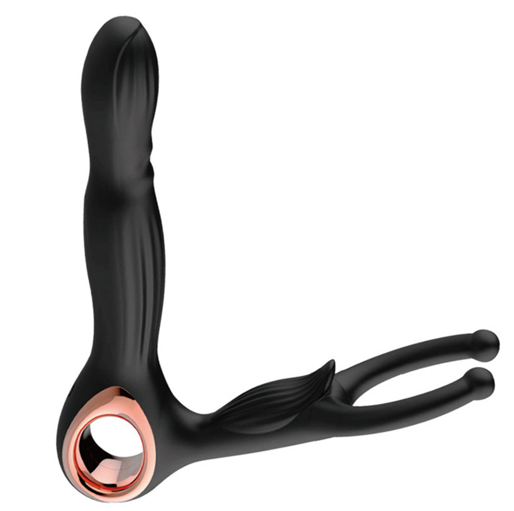 Prostate massage 10 frequency vibration anal plug-Uxolclub
