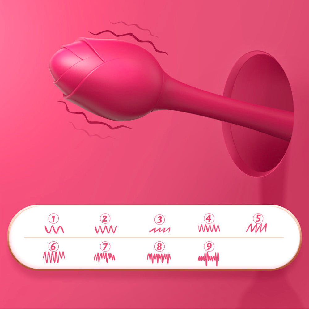 G-spot Rose Clitoral Stimulator Dildos Multifunctional Vibrator Female Rose Sex Toy-Uxolclub