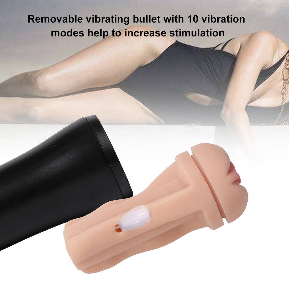 Electric Ten-frequency Vibrating Masturbator-Uxolclub