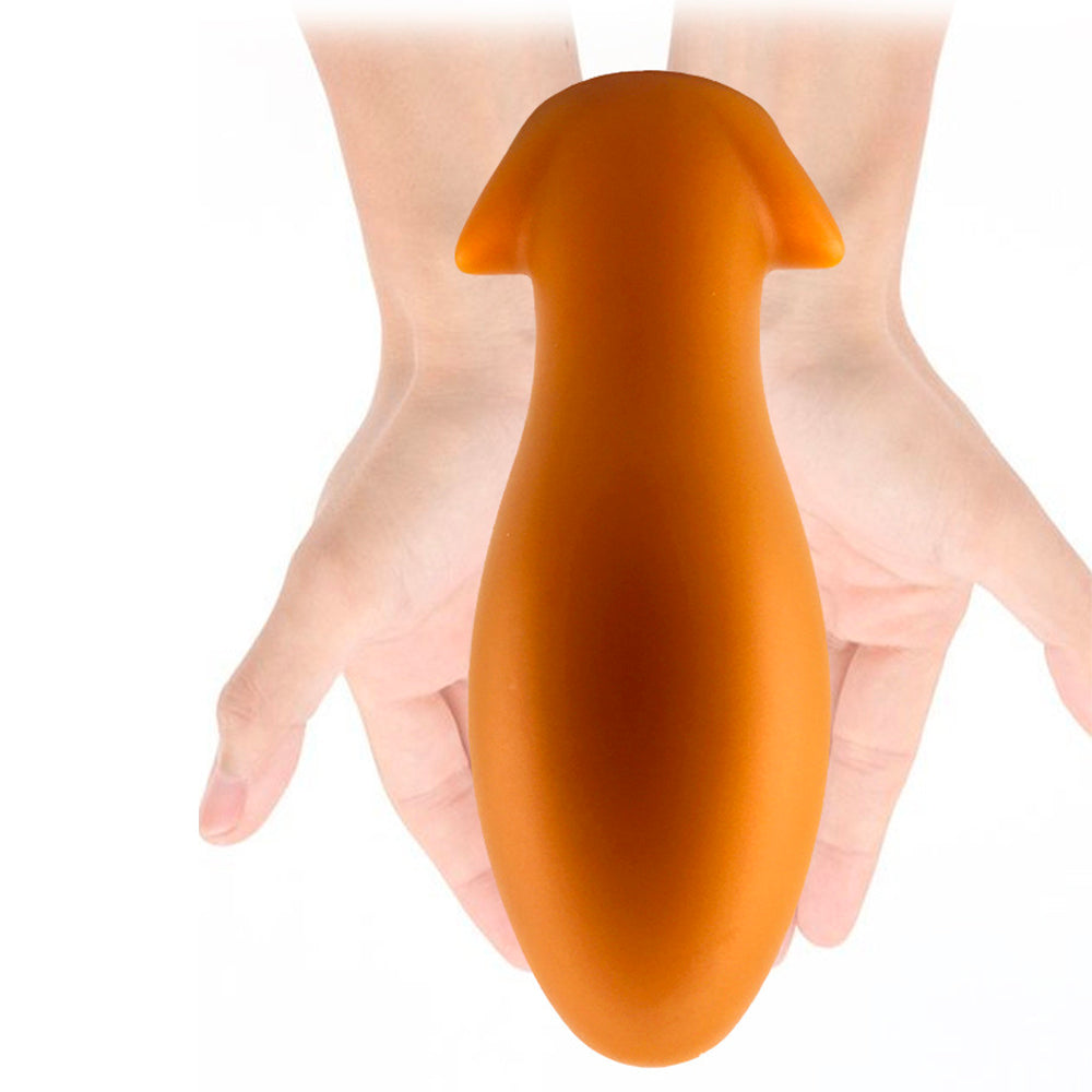 Dragon Egg Silicone Butt Plug Unisex Thrusting Butt Plug-Uxolclub