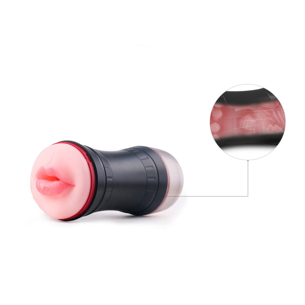 Double Head Vacuum Silicone Sucking Masturbation Cup-Uxolclub