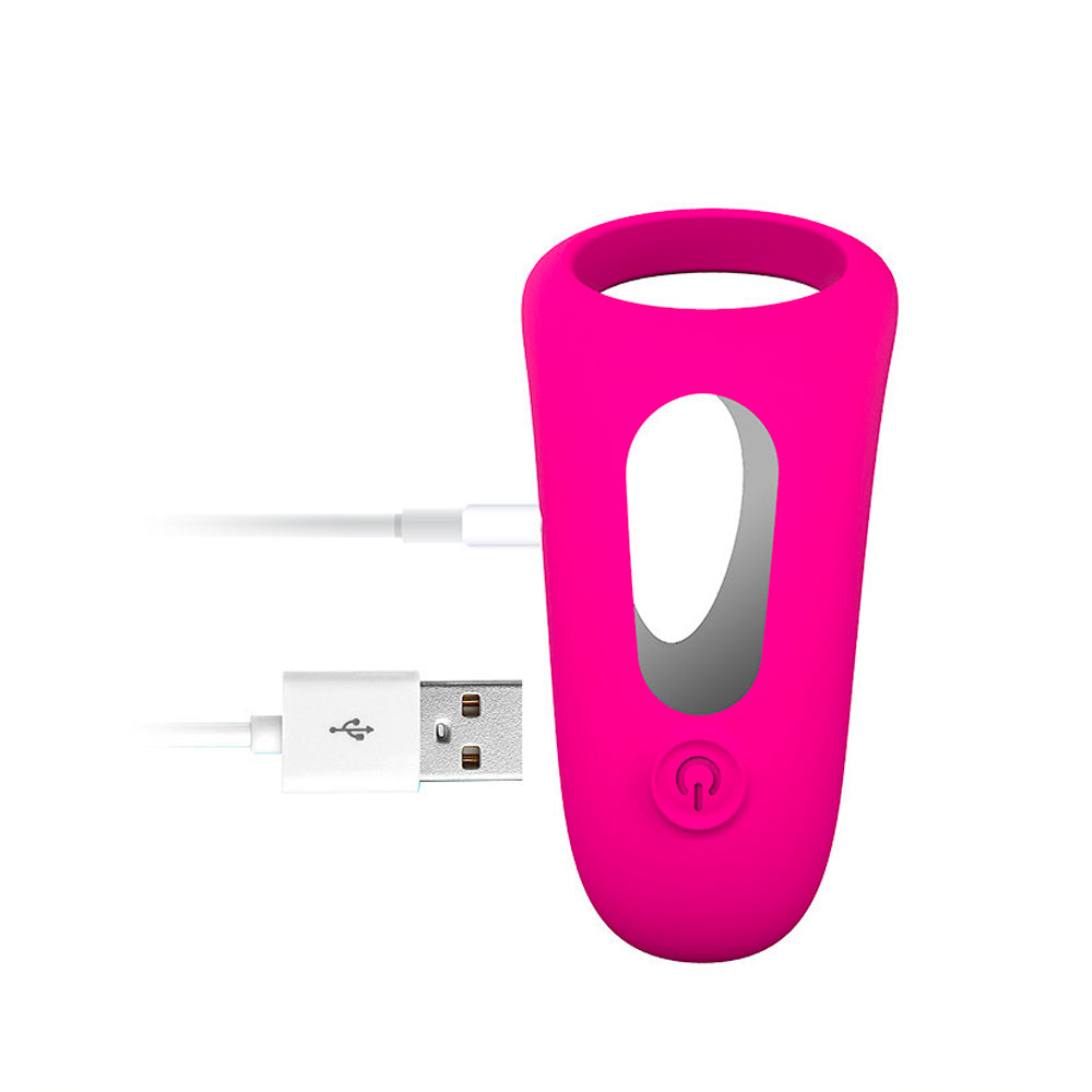 Remote control vibration lock fine ring toy-Uxolclub