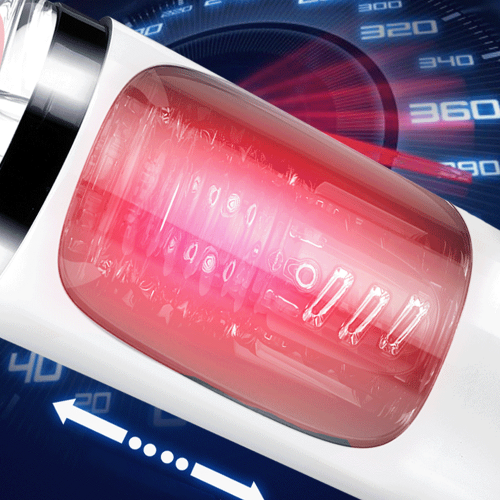 360° Wrap-Sucking Vibrating Masturbator| Smart Retractable Masturbation Cup-Uxolclub