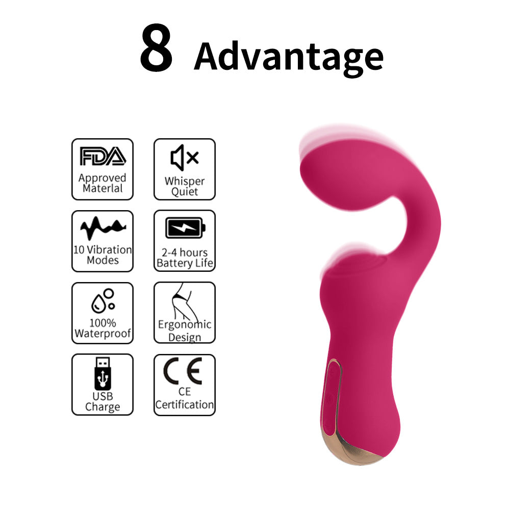 Silent Waterproof Vibrating Egg Massager-Uxolclub