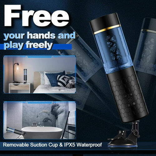 Master Upgraded 6-telescoping Rotating Masturbation Cup