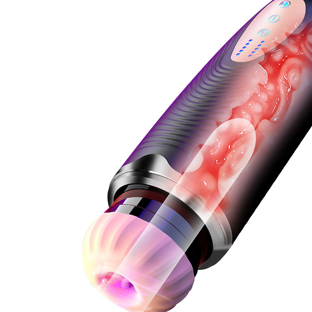 Fully Automatic Intelligent Telescopic Deep Throat Masturbation Cup-Uxolclub