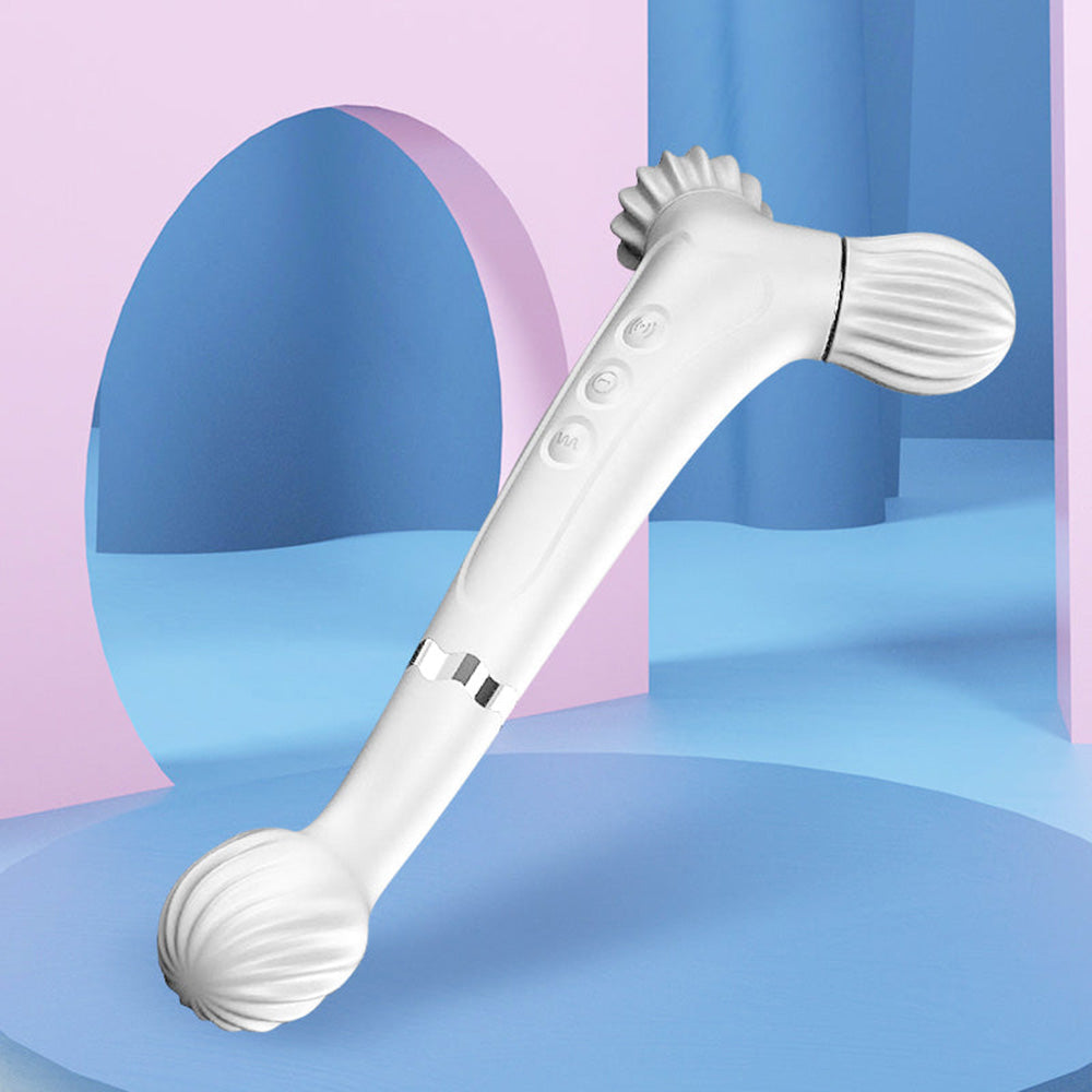 Double Vibrating Mini  Massage Masturbation Vibrator-Uxolclub