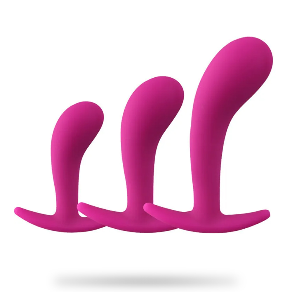 Premium Silicone Butt Plug - G-Spot Back Court Massage