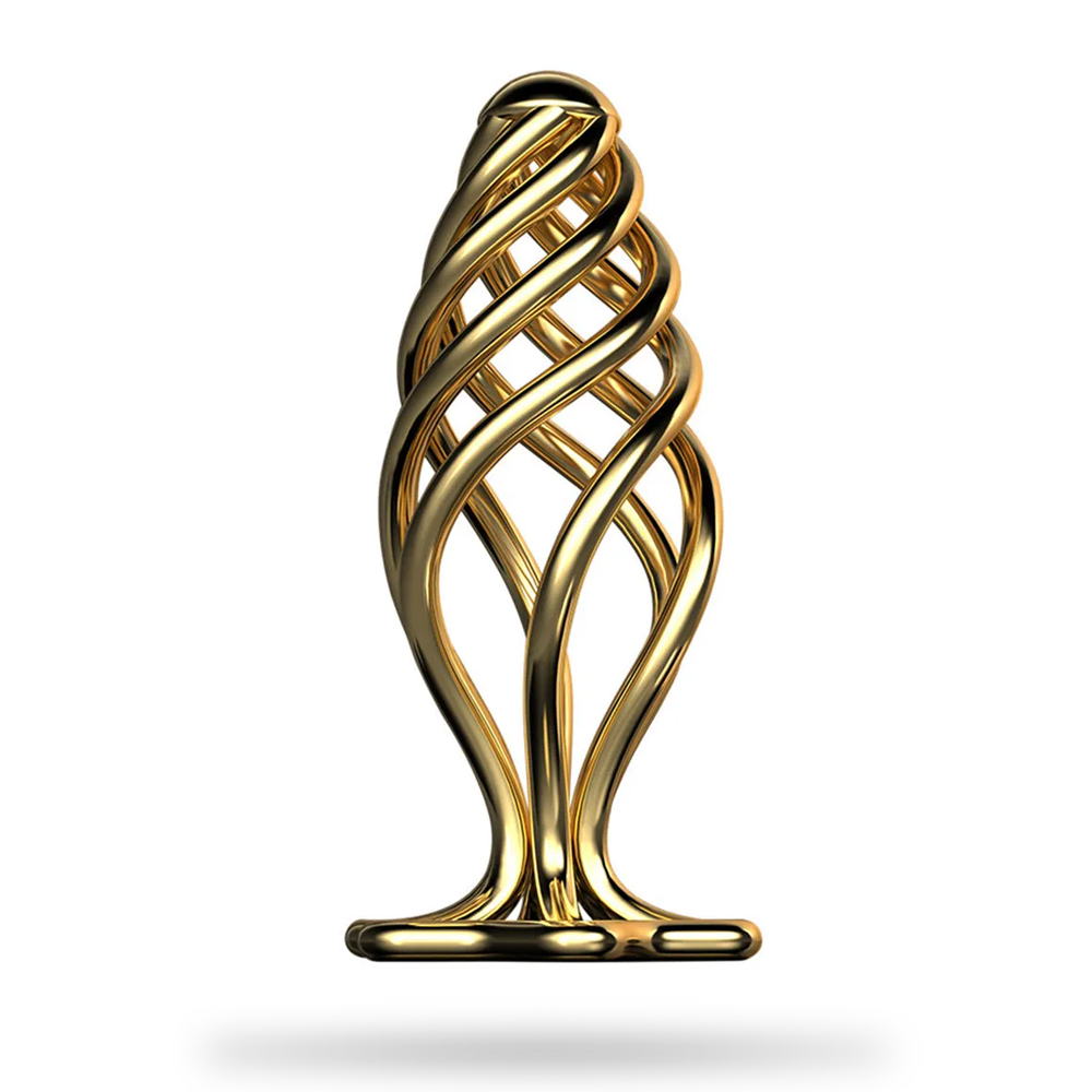 Men's Metal Hollow Anal Plug