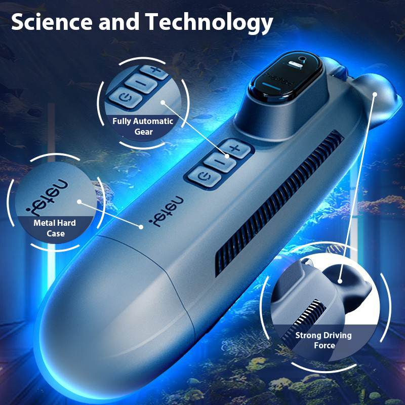 Leten Submarine Telescopic Vibration Sound Masturbation Cup