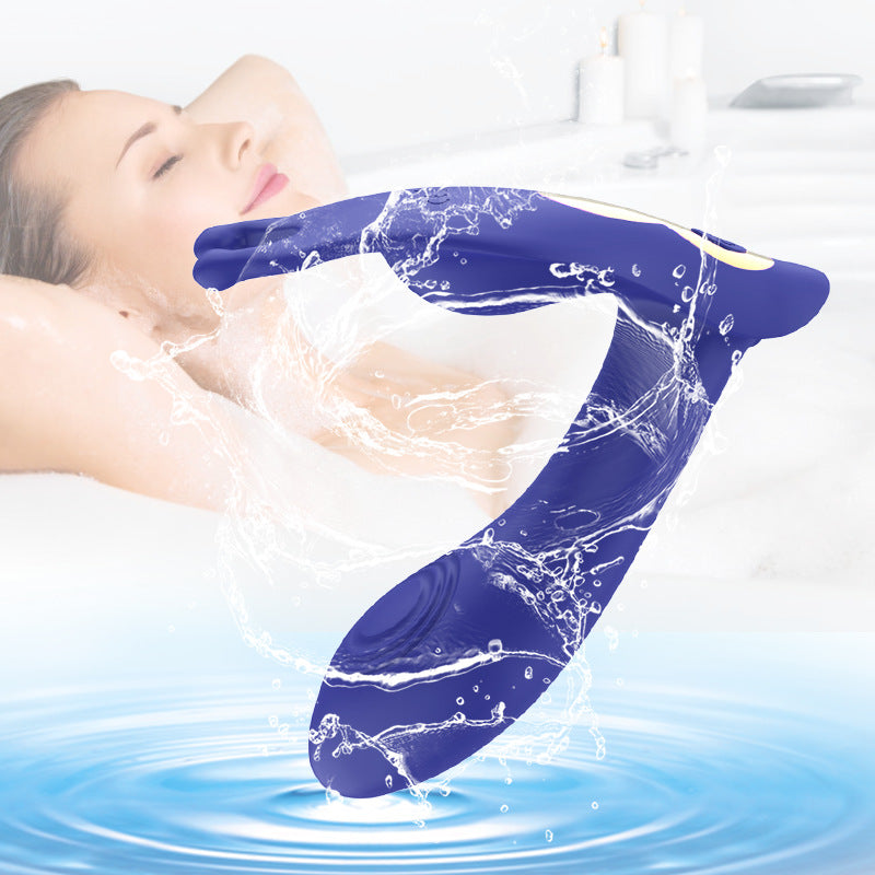 Remote Control Double Sided Slap Vibrating Anal Toy-Uxolclub