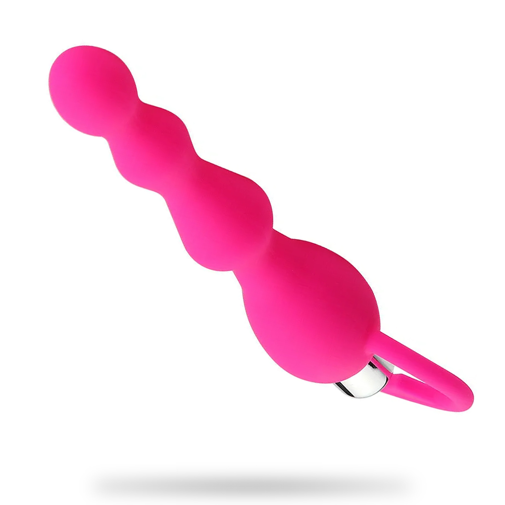 Electric Vibrating Anal Beads | Long Butt Plug | Prostate Dildo