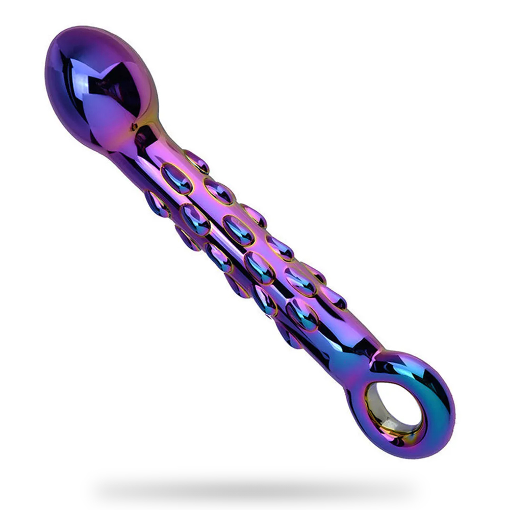 Crystal Glass Massage G-Spot Butt Plug