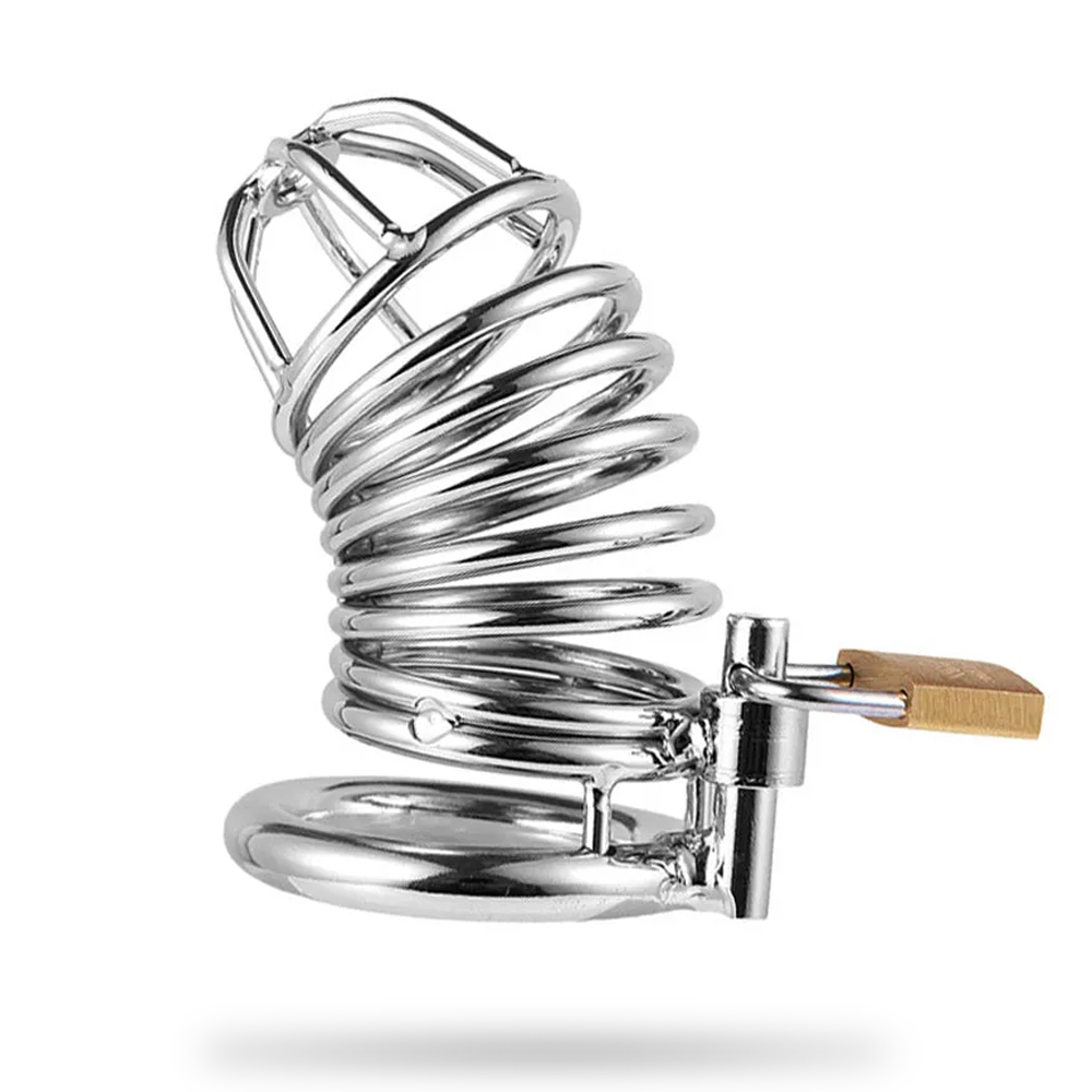 Cock Cage Male Chastity Device Locked Cage Sex Toy for Men