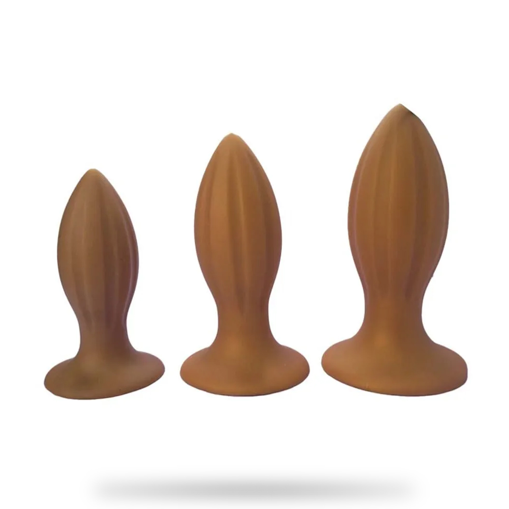 Bulb Anal Plug Three Piece Set Tail Plug | Plug Butt Sex Toys