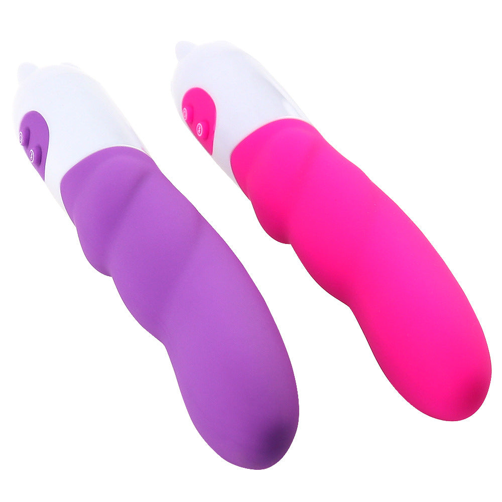 Threaded Silicone AV Vibrator