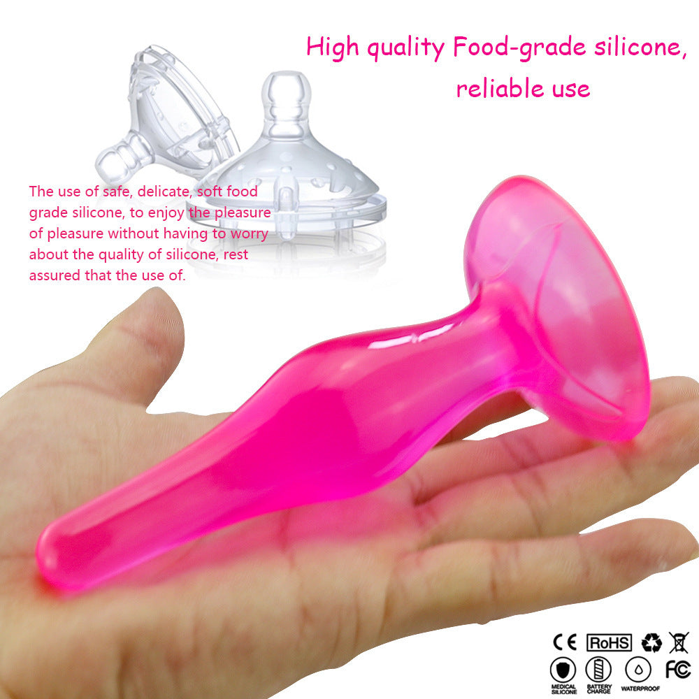 Crystal Silicone Anal Plug