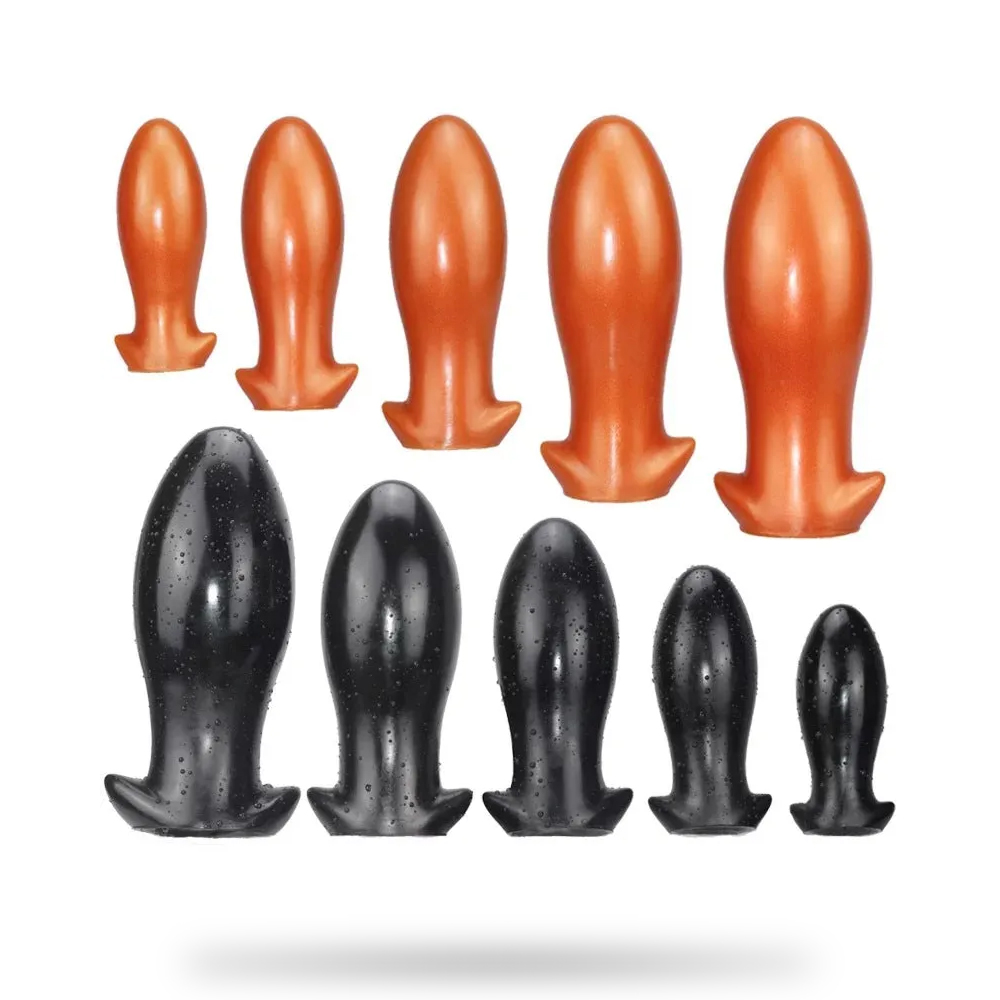 Dragon Egg Silicone Butt Plug Unisex Thrusting Butt Plug