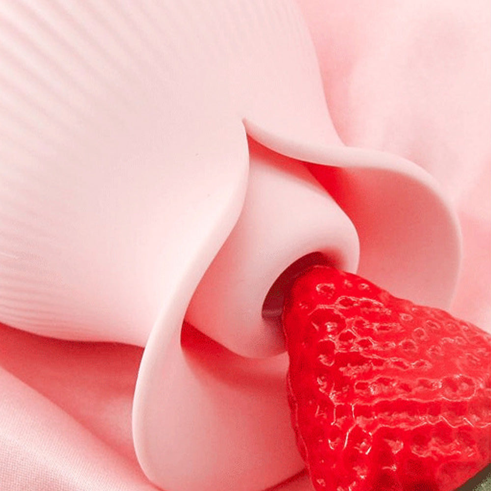 Vibrating Rose Nipple Vibrator Rose Suction Vibrator-Uxolclub