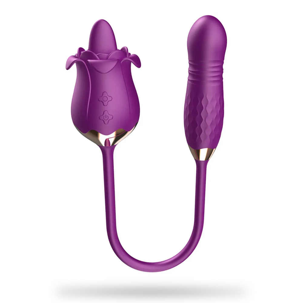 Rose Tongue Licking Vibrator