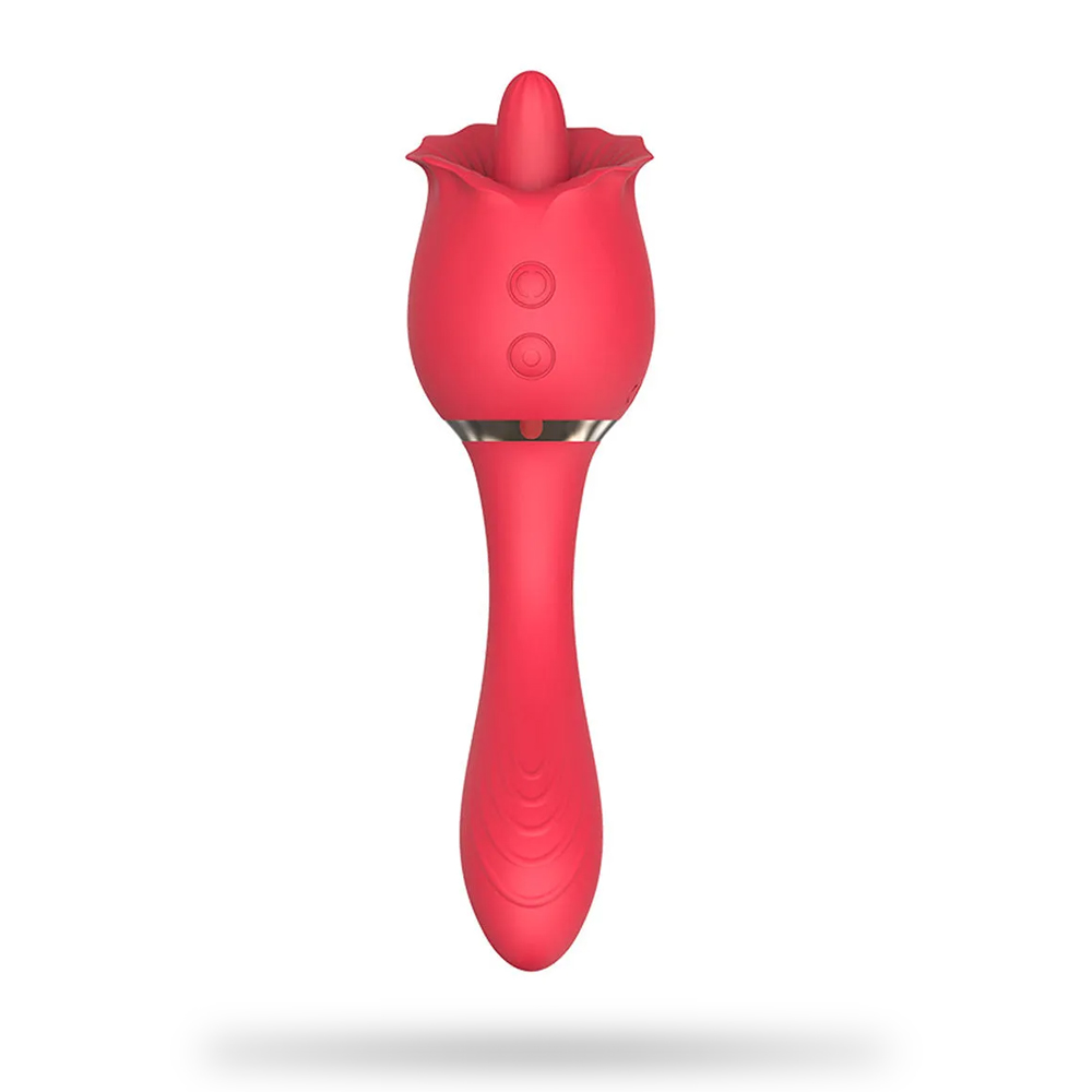 Rose Tongue Licking Vibrating Masturbator