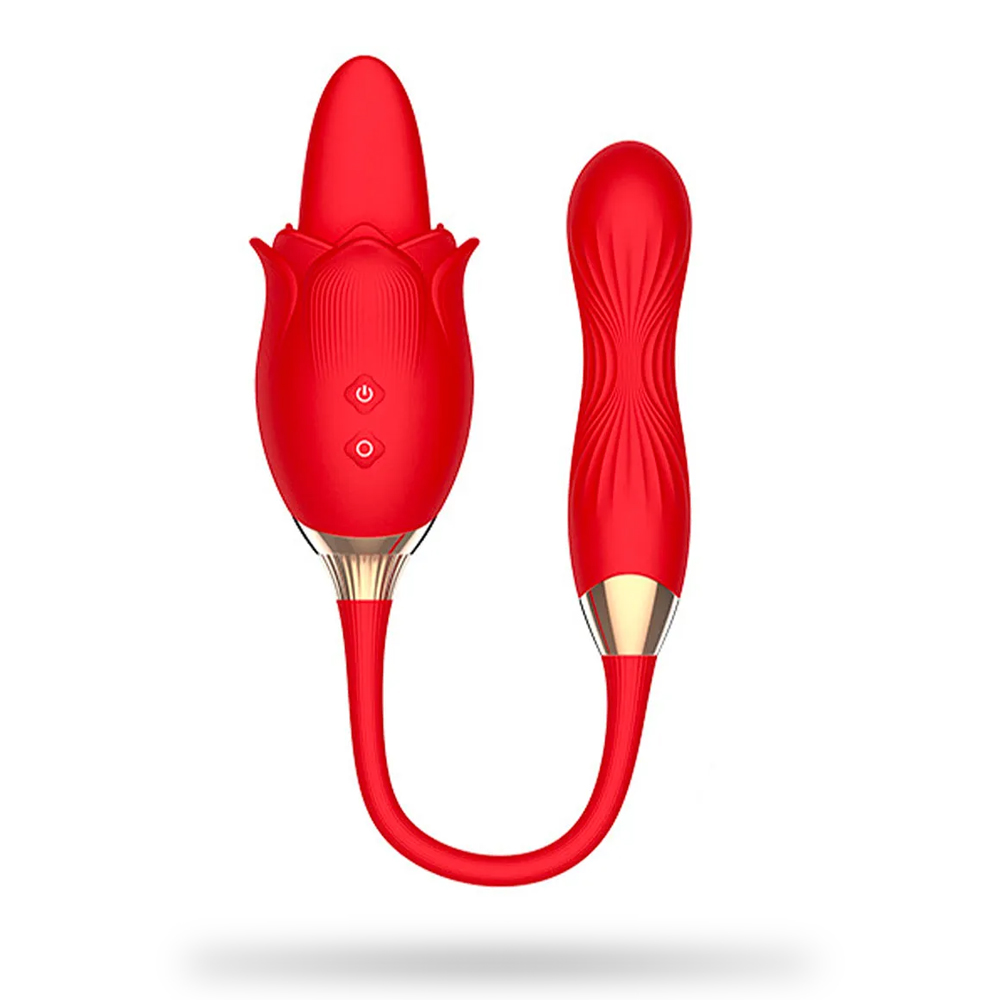 10 Frequency Tongue Licking 10 Frequency Twist Vibrator