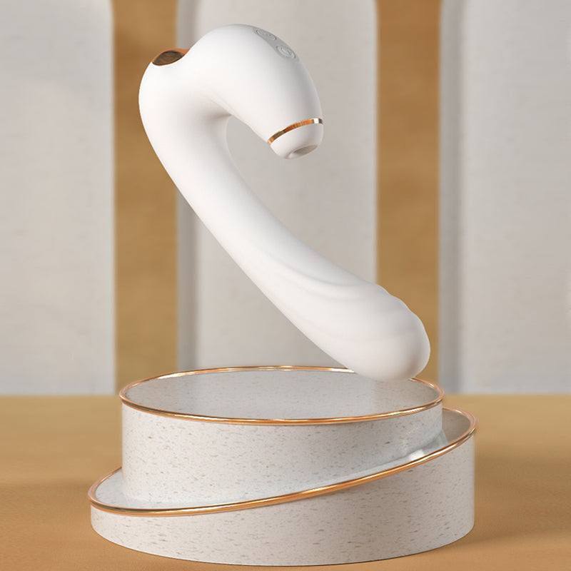 Sucking Vibration Pulse Double Shock Masturbator-Uxolclub