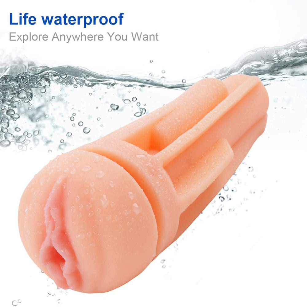 Best Pocket Pussies Silicone Full Wrap Suction Blowjob Simulator-Uxolclub