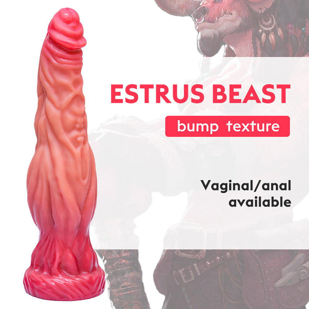 10 Inch Extra Large Dildo| with Veined Allovers Dildo-Uxolclub