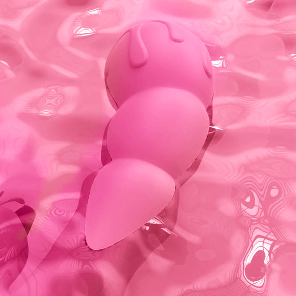 Electric Tongue Vibrator - Female Masturbators Tongue Licking Pink Dildo-Uxolclub