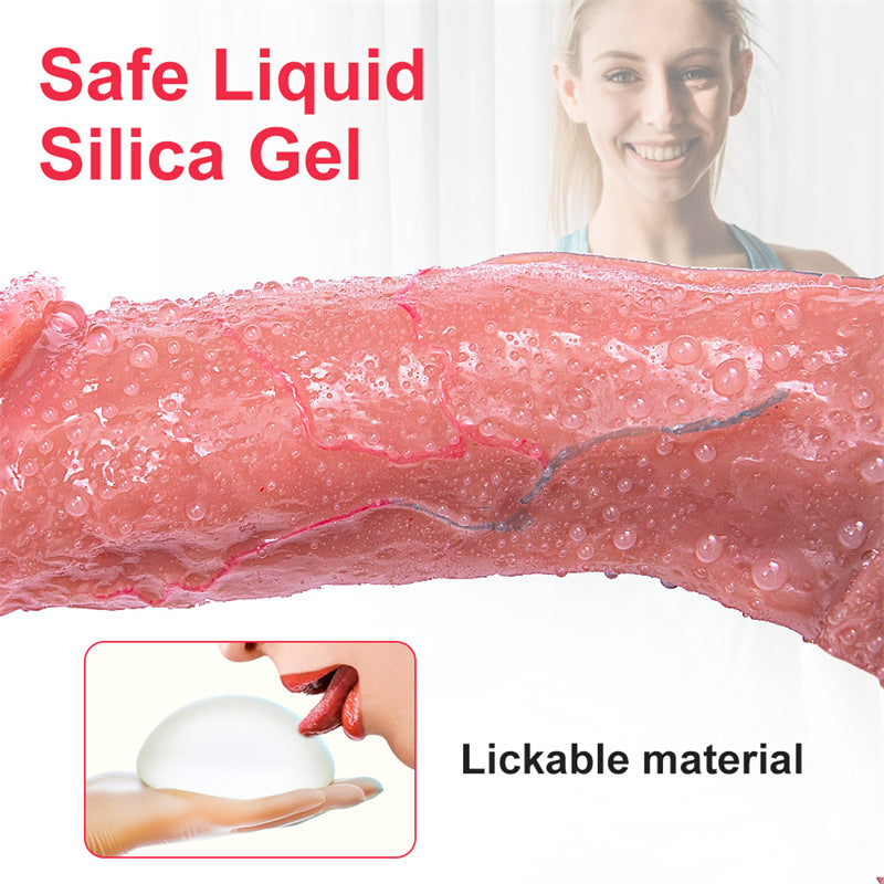 Silicone Super Soft Allovers Dildo | Realistic Extra Large Dildo-Uxolclub